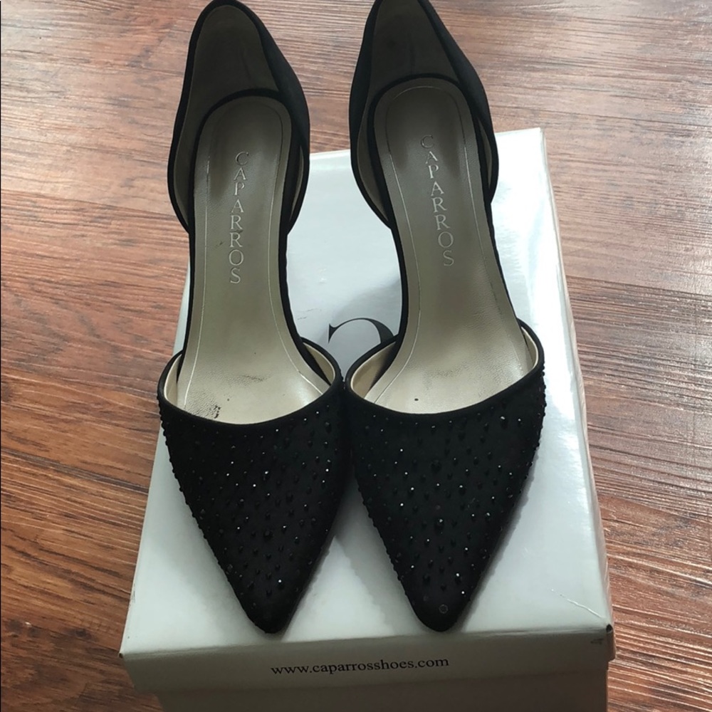 Black heels.